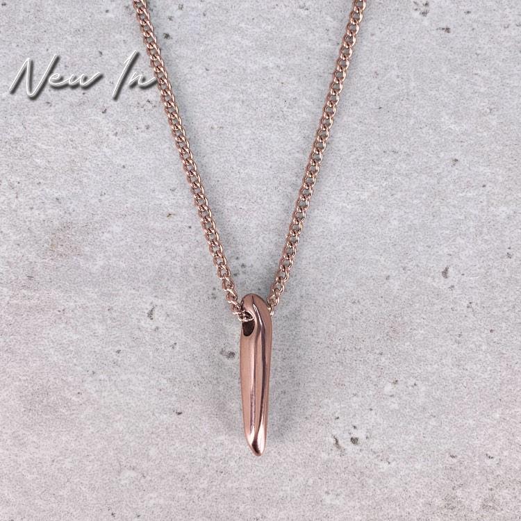 Rose Gold Odyssey Necklace - Our Rose Gold Odyssey Necklace is available online today. Featuring Our Signature Odyssey Pendant & Rose Gold Cuban Link Chain.